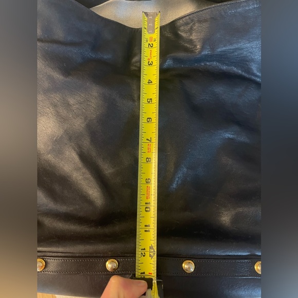 Vintage Rebecca Minkoff ‘Nikki’ Hobo Bag, Dark Navy Blue - Picture 10 of 11